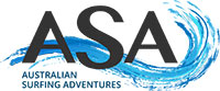 Australian Surfing Adventures logo. Photo © Australian Surfing Adventures