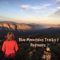 Blue Mountains Tracks & Retreats logo. Credit © Blue Mountains Tracks & Retreats