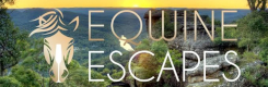 Eqwine Escapes logo. Credit © Equine Escapes