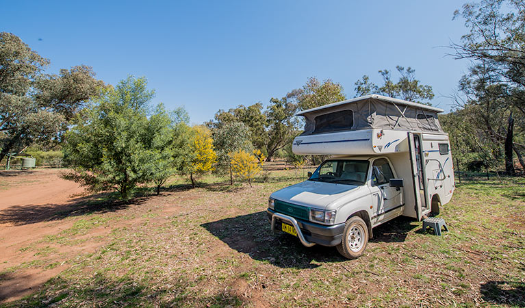 Woolshed Flat campground. Cocoparra National Park. Photo: John Spencer